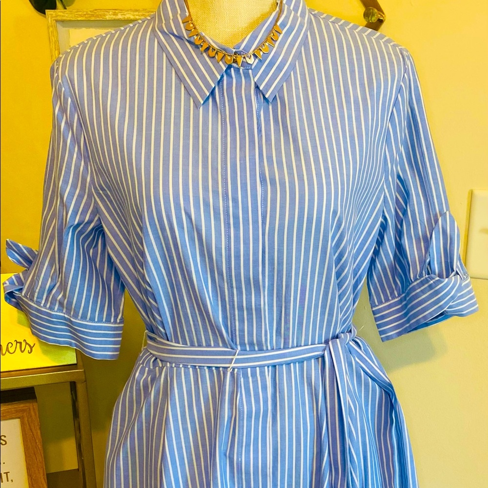 Calvin Klein Brand New Blue & White Stripe